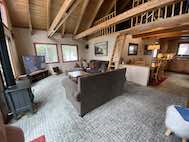 Drumskin lodge living room